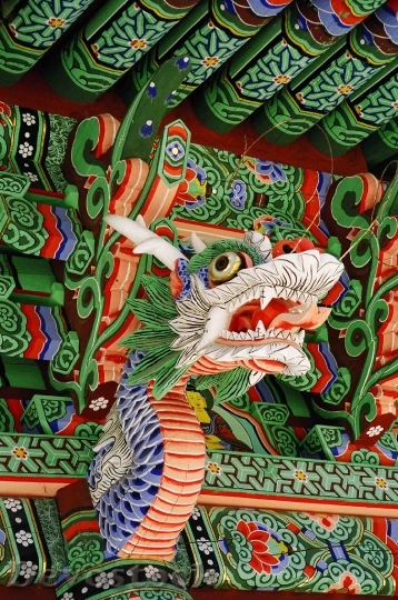 Devostock Dragon Temple Asia Religion