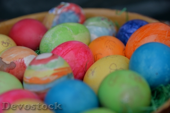 Devostock Easter Easter Eggs Easter