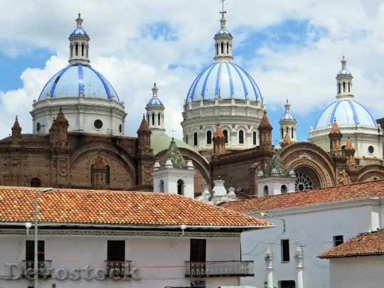Devostock Ecuador Cuenca Cathedral Dome 0