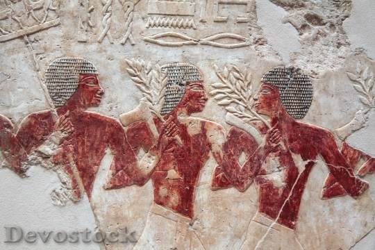 Devostock Egyptian Art Detail Three