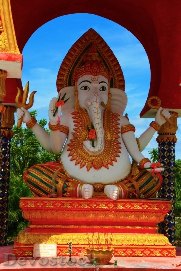 Devostock Elephant God Ganesh God