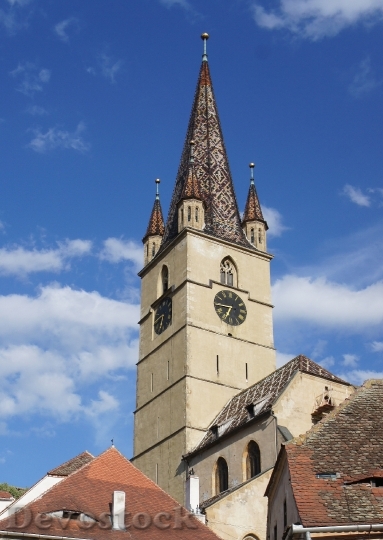 Devostock Evangelical Cathedral Sibiu Romania