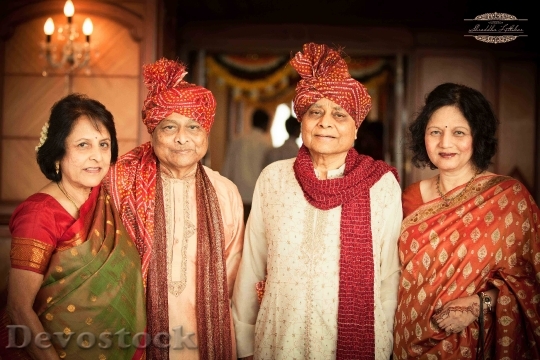 Devostock Family Indian Ritual Marriage