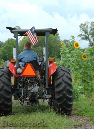 Devostock Farm Farmer Tractor Agriculture 0