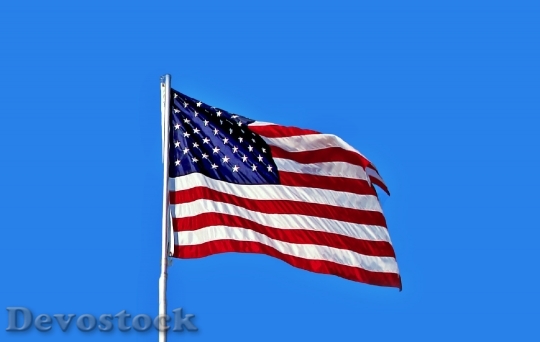 Devostock Flag American Countries Symbol