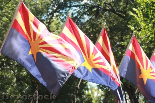 Devostock Flag Arizona State Phoenix