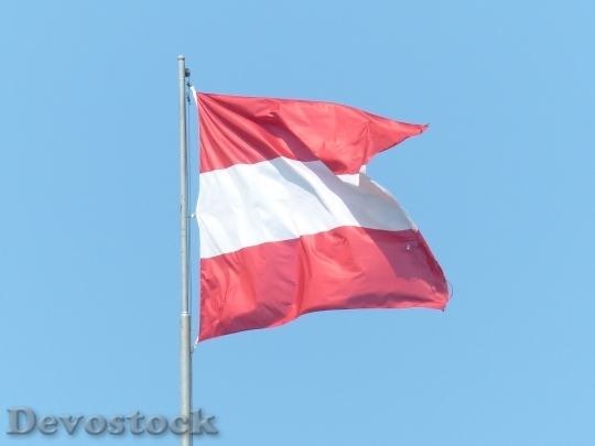 Devostock Flag Austria Red White 0