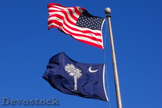 Devostock Flag Emblem Outdoors Country