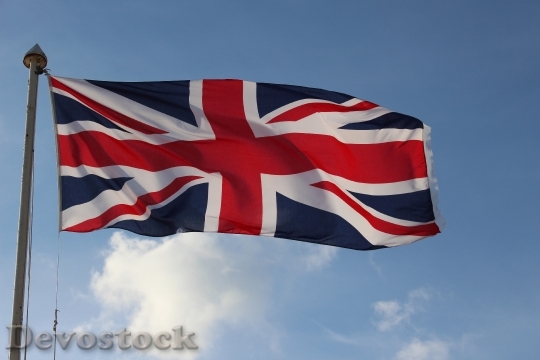 Devostock Flag England United Kingdom