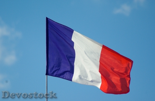 Devostock Flag French Flag France