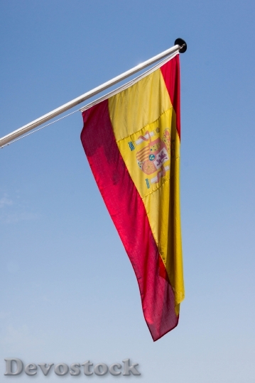 Devostock Flag Spain Torre Del