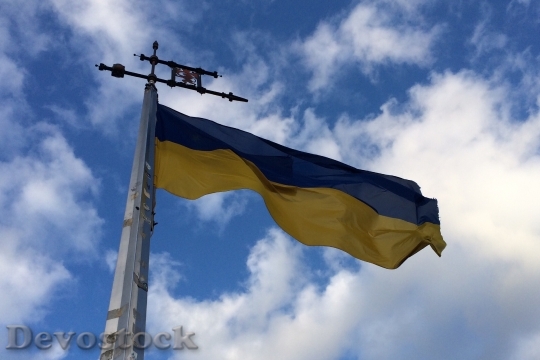 Devostock Flag Ukraine