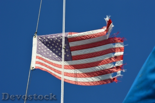 Devostock Flag Usa America Boat
