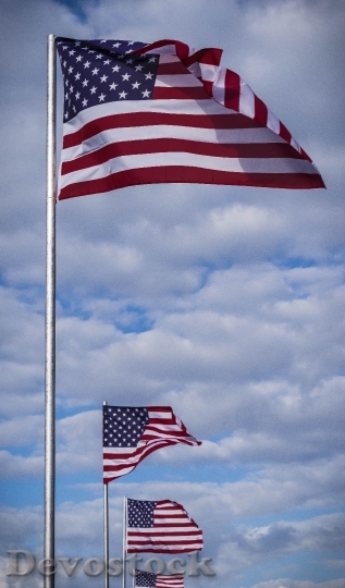 Devostock Flag Usa Stars Stripes