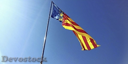 Devostock Flag Valencia Spain 512971
