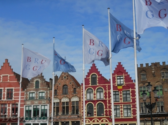Devostock Flags Bruges City Middle
