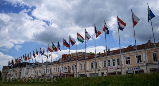 Devostock Flags Shumen City Bulgarian