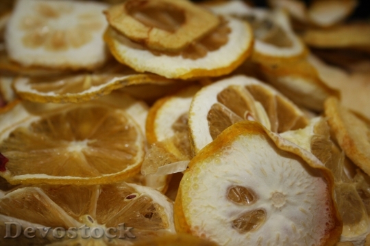 Devostock Food Lemons Fruits Dry