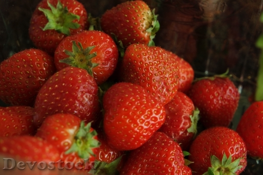 Devostock Food Strawberry Fruit Fresh