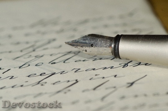 Devostock Fountain Pen Letter Handwriting