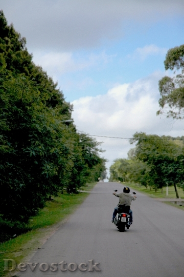 Devostock Freedom Motorcycle Sky Route