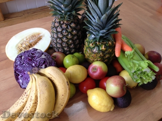 Devostock Fresh Fruit Vegetables Healthy
