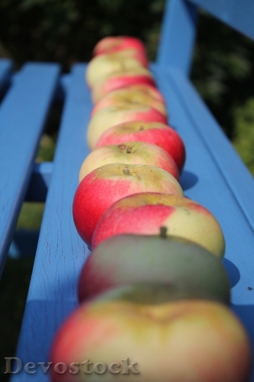 Devostock Fruit Apple Frisch Healthy 1