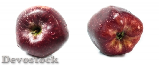 Devostock Fruit Apple Power Red