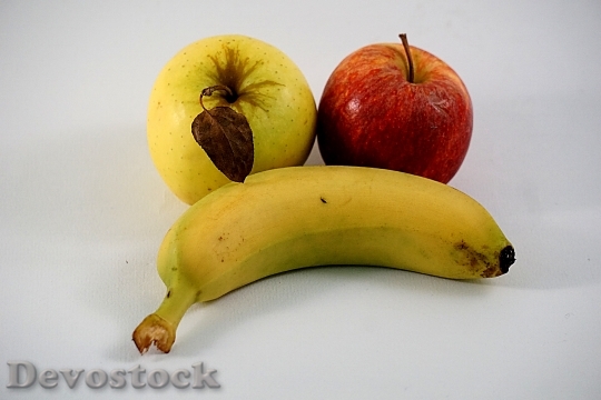 Devostock Fruit Apples Bananas Power