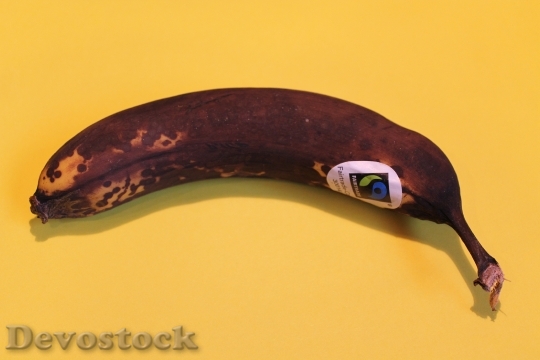 Devostock Fruit Banana Brown Scruffy