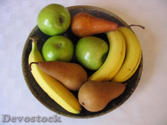 Devostock Fruit Bowl Apple Green
