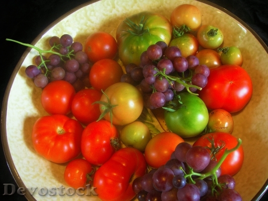 Devostock Fruit Bowl Vegetables Fruits