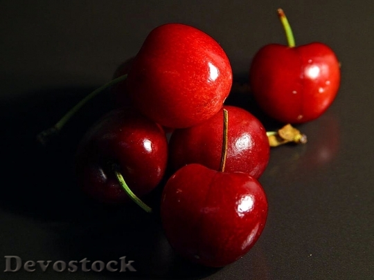 Devostock Fruit Cherries Cherry