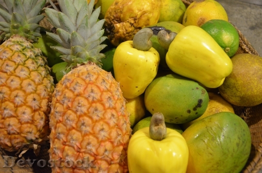 Devostock Fruit Food Pineapple 280424