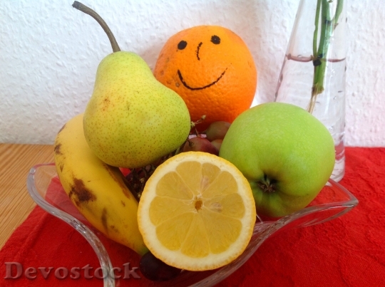 Devostock Fruit Fruit Basket Fruits