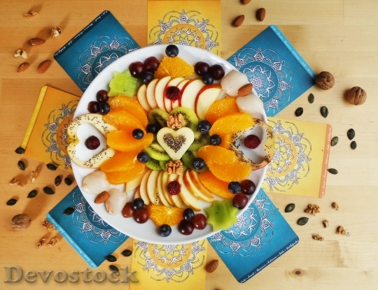 Devostock Fruit Fruit Salad Fruits