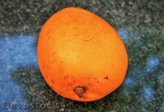 Devostock Fruit Mango Round Orange