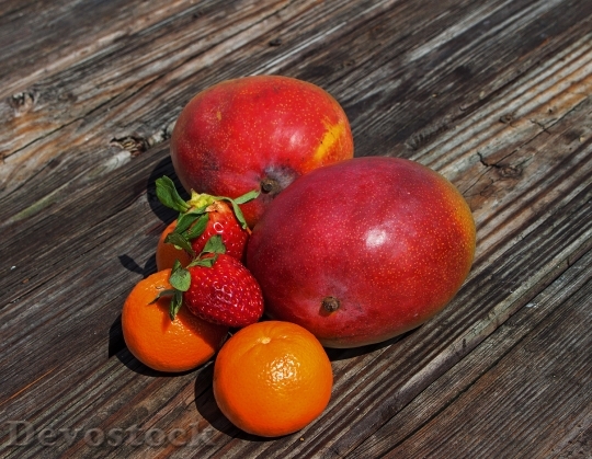 Devostock Fruit Mango Tropical Fruit