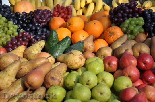 Devostock Fruit Mixed Color Food 1