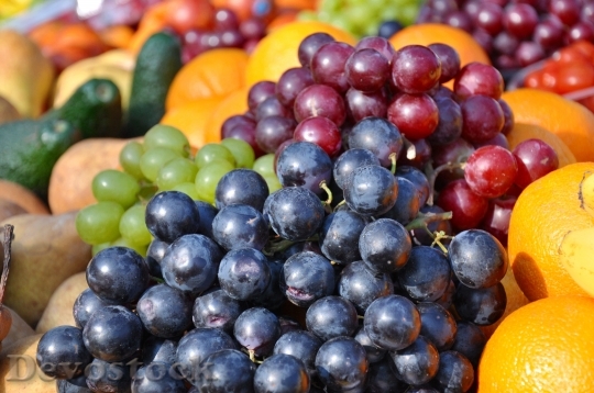 Devostock Fruit Mixed Color Food 2