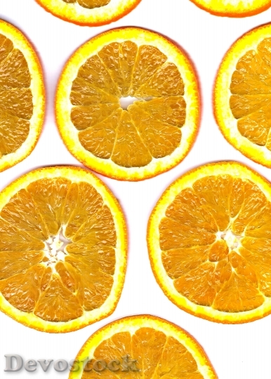 Devostock Fruit Orange Discs Kitchen