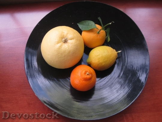 Devostock Fruit Orange Mandarin Orange