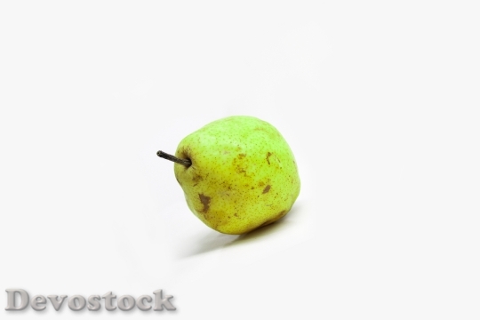 Devostock Fruit Pear Green Eat