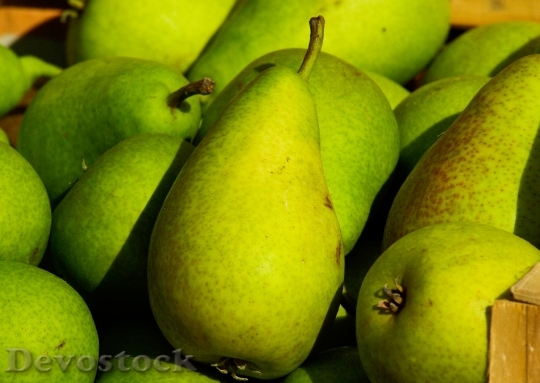 Devostock Fruit Pears Garden Market