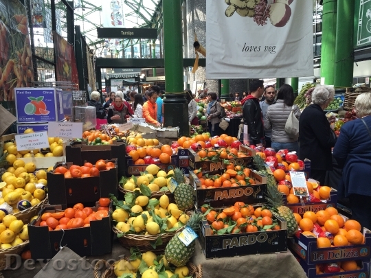 Devostock Fruit Stall Market London
