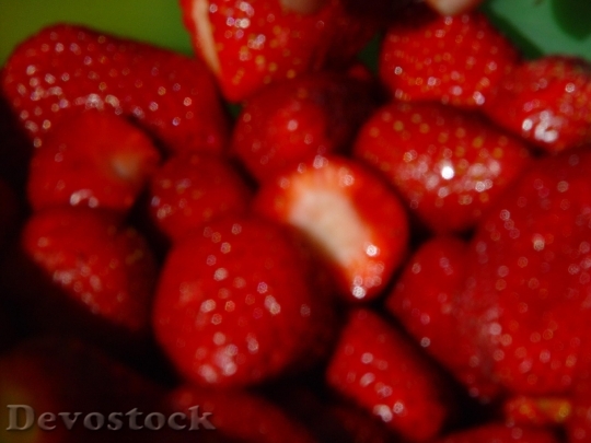 Devostock Fruit Strawberries