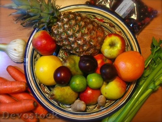 Devostock Fruit Vegetable Fruit Bowl