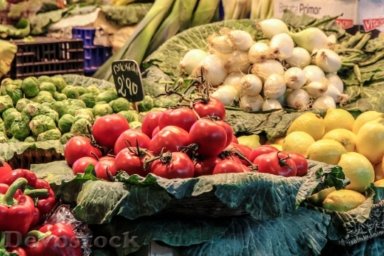 Devostock Fruit Vegetables Market 428062
