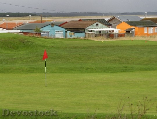 Devostock Golf Course Golf Flag 0
