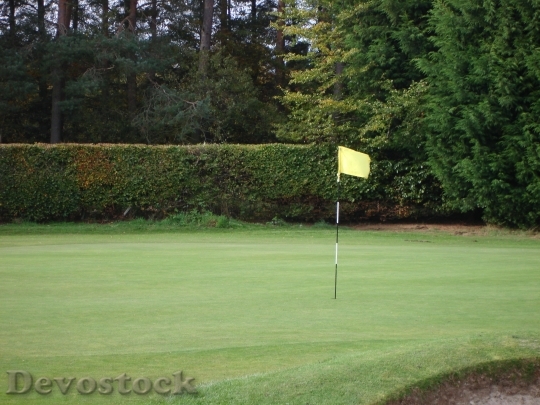 Devostock Golf Course Green Hole